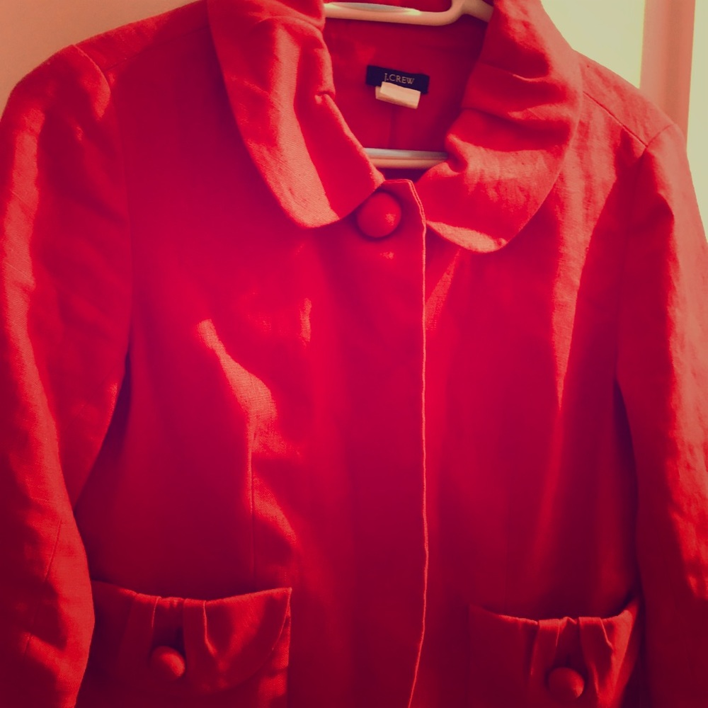 J. Crew Linen Blazer